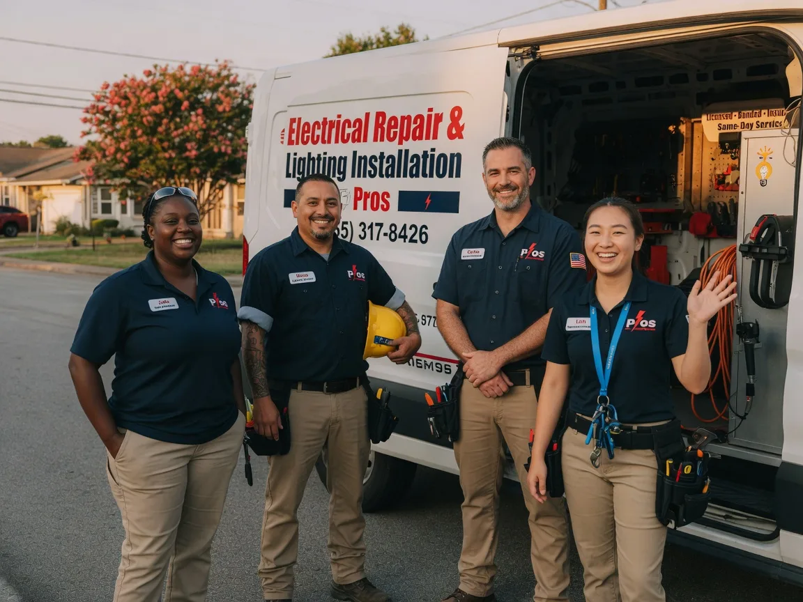 Licensed Electrician company in Novice, TX